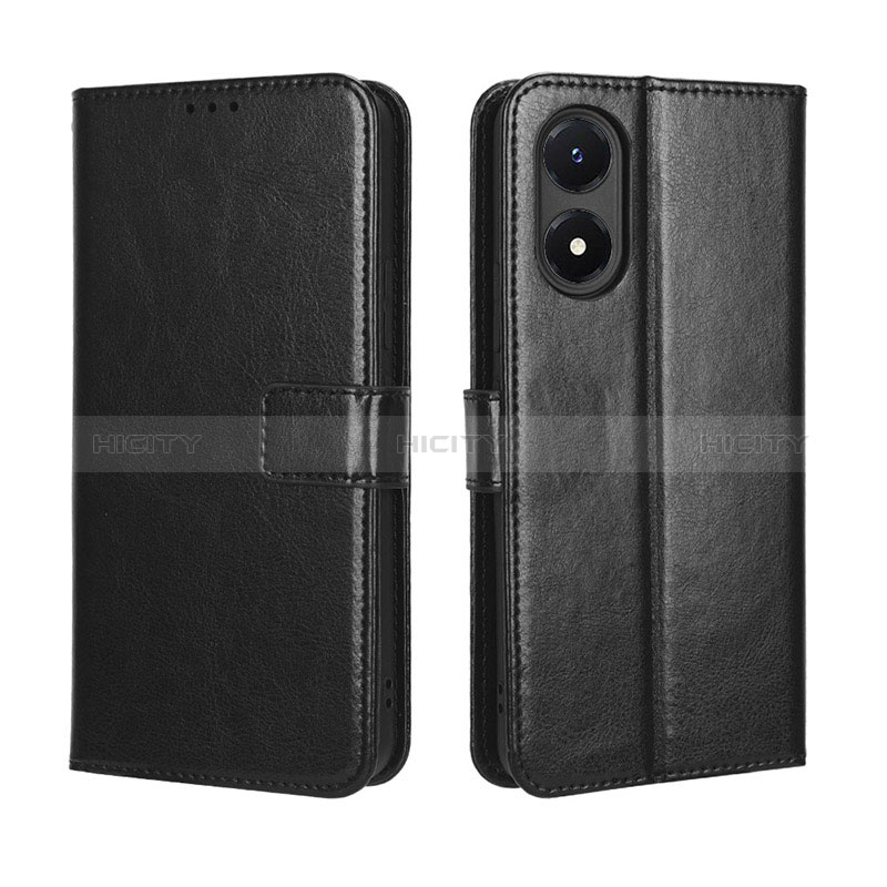 Coque Portefeuille Livre Cuir Etui Clapet BY5 pour Vivo Y02S Plus