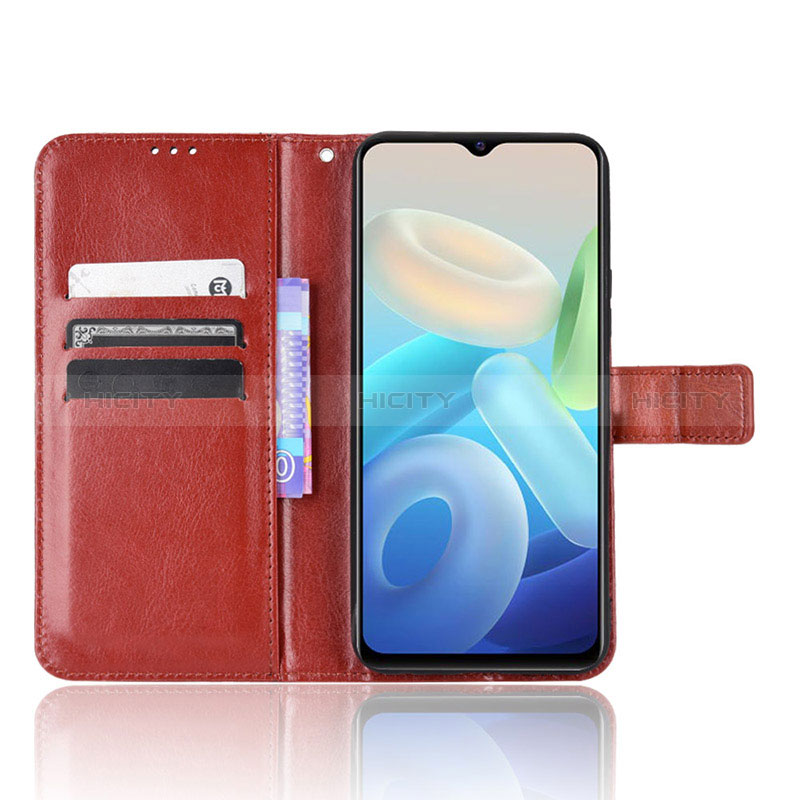 Coque Portefeuille Livre Cuir Etui Clapet BY5 pour Vivo Y30 5G Plus