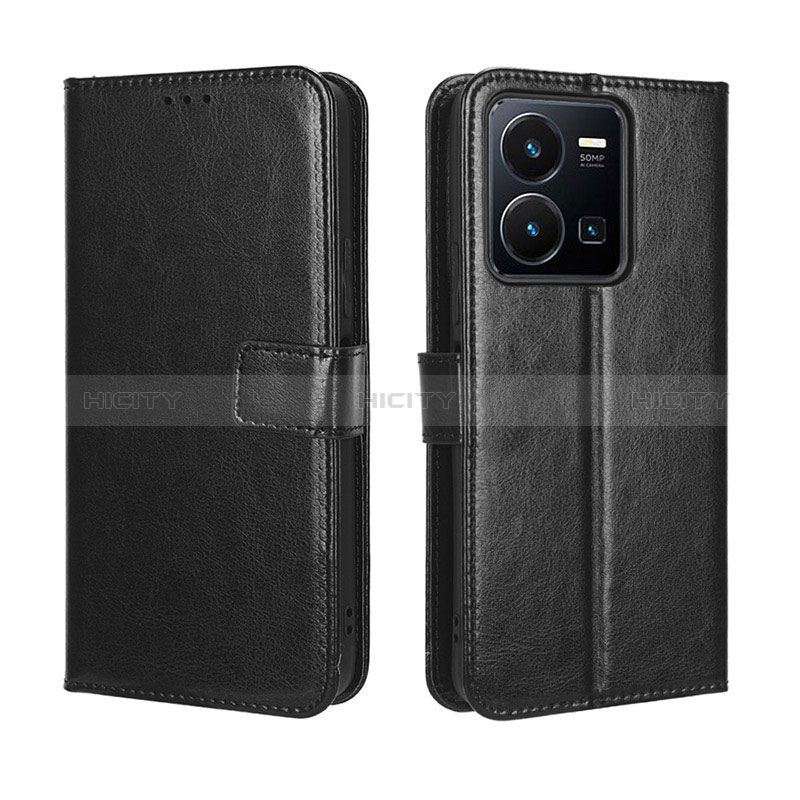 Coque Portefeuille Livre Cuir Etui Clapet BY5 pour Vivo Y35 4G Plus