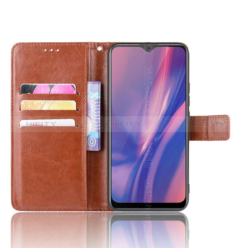 Coque Portefeuille Livre Cuir Etui Clapet BY5 pour Vivo Y3s Plus