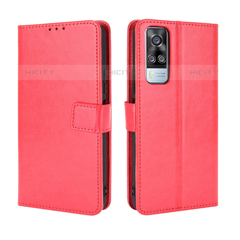 Coque Portefeuille Livre Cuir Etui Clapet BY5 pour Vivo Y51A Plus