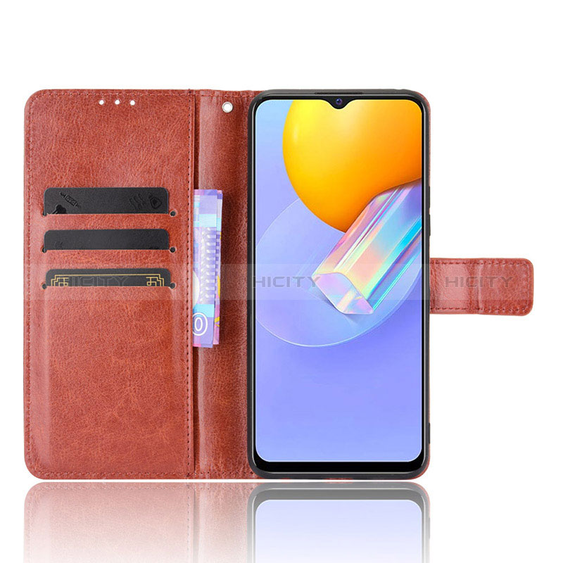 Coque Portefeuille Livre Cuir Etui Clapet BY5 pour Vivo Y53s 4G Plus