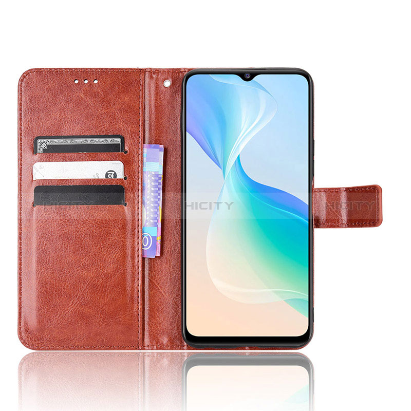 Coque Portefeuille Livre Cuir Etui Clapet BY5 pour Vivo Y76 5G Plus