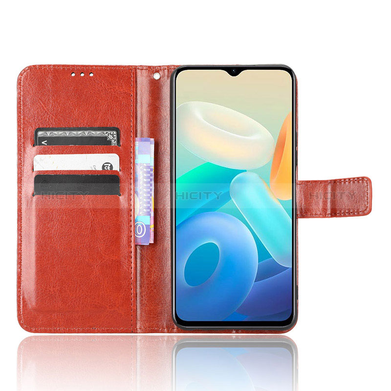 Coque Portefeuille Livre Cuir Etui Clapet BY5 pour Vivo Y77 5G Plus