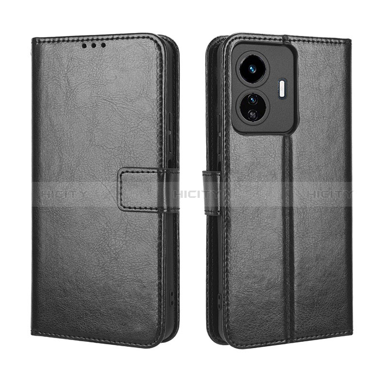 Coque Portefeuille Livre Cuir Etui Clapet BY5 pour Vivo Y77e 5G Plus