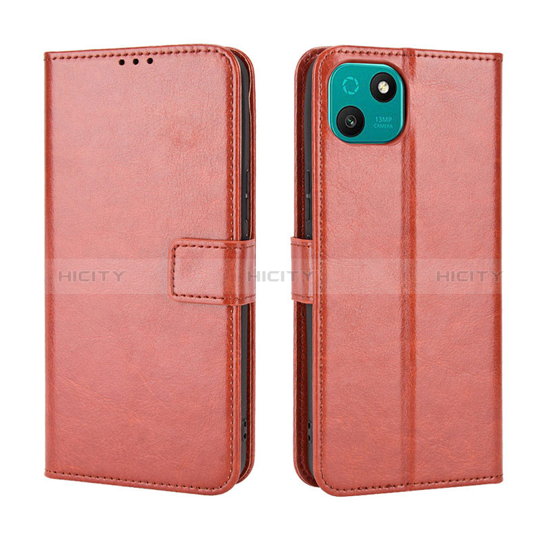 Coque Portefeuille Livre Cuir Etui Clapet BY5 pour Wiko T10 Plus