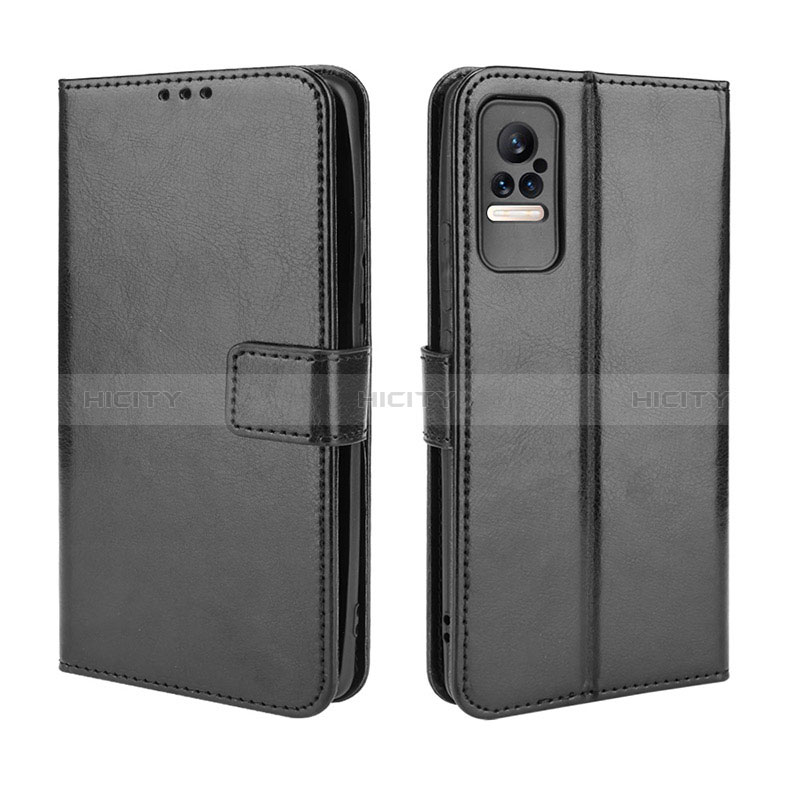 Coque Portefeuille Livre Cuir Etui Clapet BY5 pour Xiaomi Civi 1S 5G Noir Plus