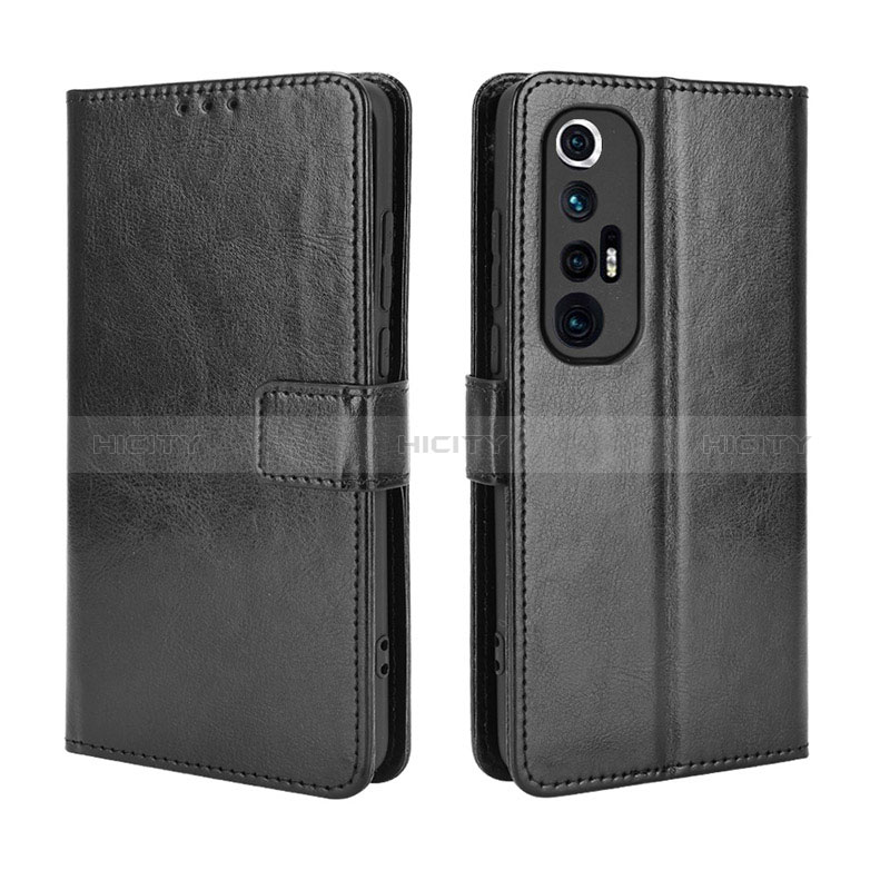 Coque Portefeuille Livre Cuir Etui Clapet BY5 pour Xiaomi Mi 10S 5G Noir Plus