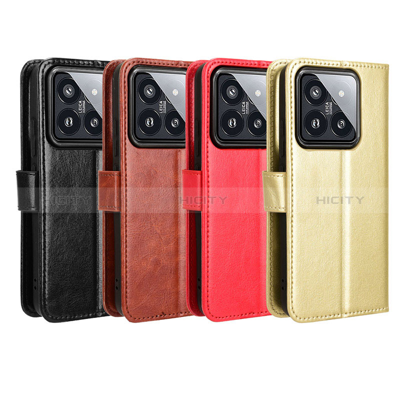 Coque Portefeuille Livre Cuir Etui Clapet BY5 pour Xiaomi Mi 14 Pro 5G Plus