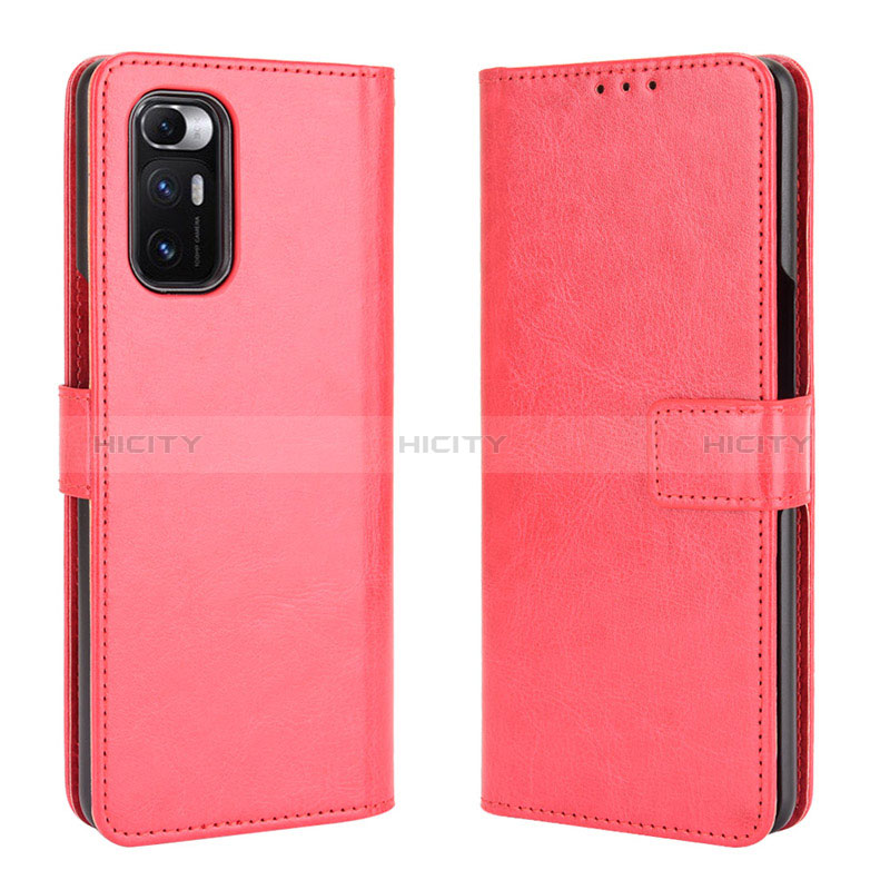 Coque Portefeuille Livre Cuir Etui Clapet BY5 pour Xiaomi Mix Fold 5G Rouge Plus