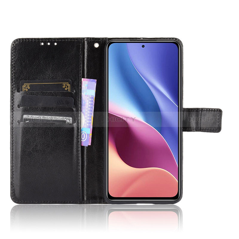 Coque Portefeuille Livre Cuir Etui Clapet BY5 pour Xiaomi Poco F3 5G Plus