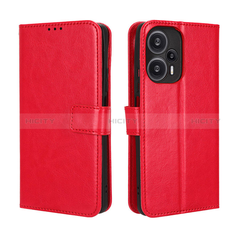 Coque Portefeuille Livre Cuir Etui Clapet BY5 pour Xiaomi Poco F5 5G Plus