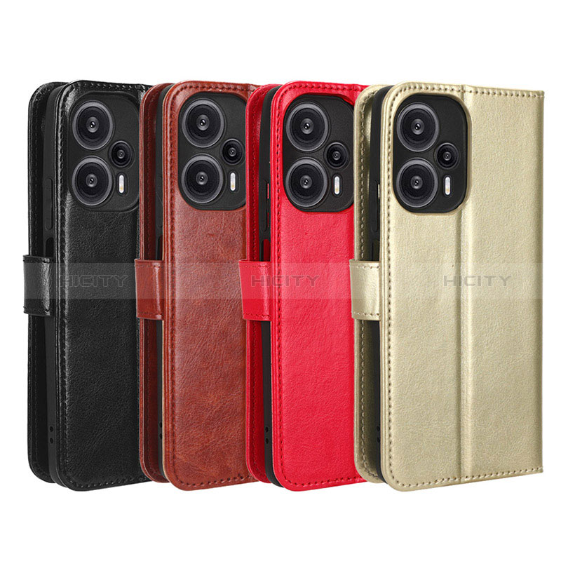 Coque Portefeuille Livre Cuir Etui Clapet BY5 pour Xiaomi Poco F5 5G Plus