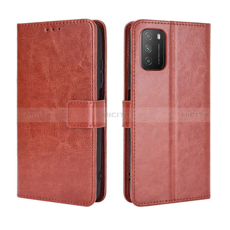 Coque Portefeuille Livre Cuir Etui Clapet BY5 pour Xiaomi Poco M3 Plus