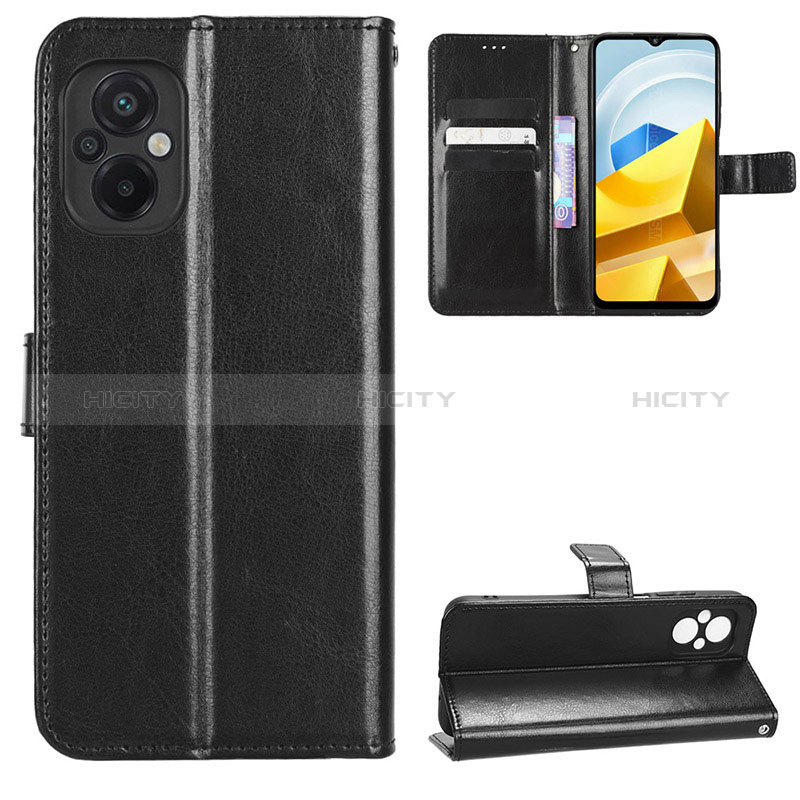 Coque Portefeuille Livre Cuir Etui Clapet BY5 pour Xiaomi Poco M5 4G Plus