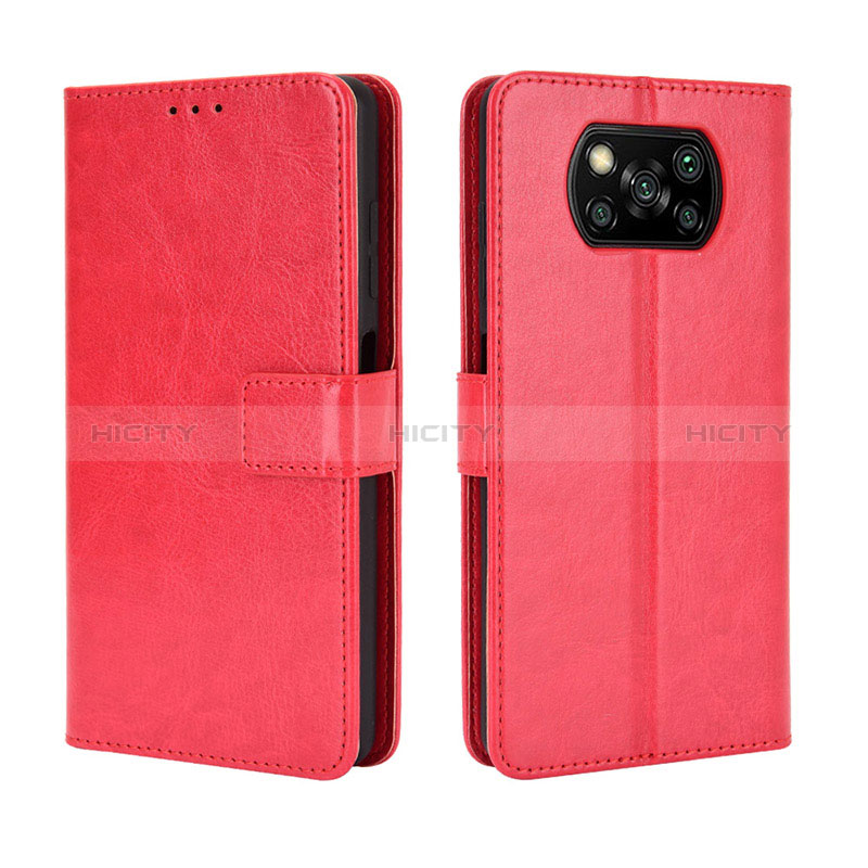 Coque Portefeuille Livre Cuir Etui Clapet BY5 pour Xiaomi Poco X3 NFC Plus