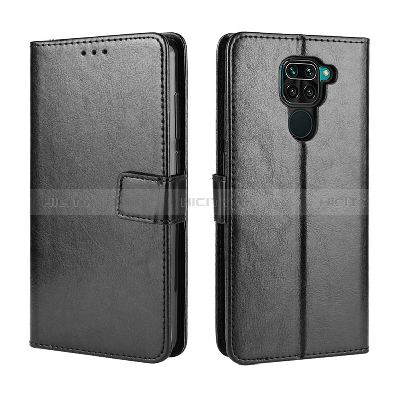 Coque Portefeuille Livre Cuir Etui Clapet BY5 pour Xiaomi Redmi 10X 4G Noir Plus