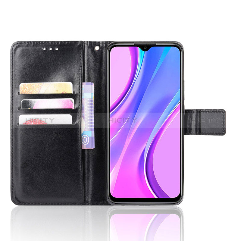 Coque Portefeuille Livre Cuir Etui Clapet BY5 pour Xiaomi Redmi 9 Prime India Plus