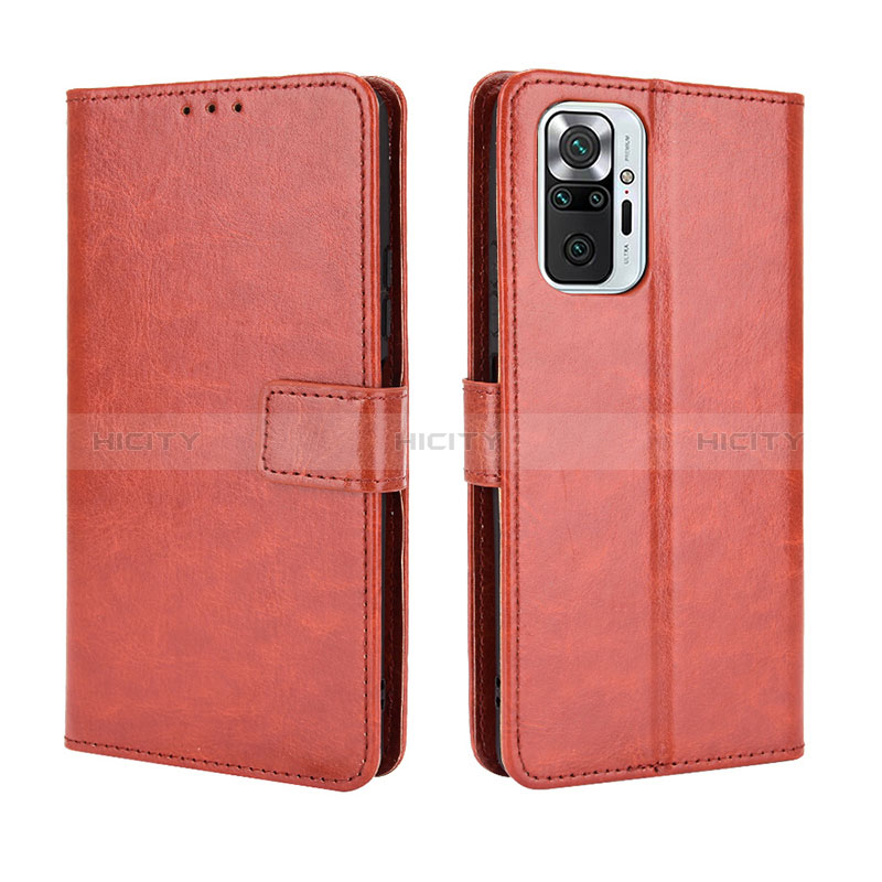 Coque Portefeuille Livre Cuir Etui Clapet BY5 pour Xiaomi Redmi Note 10 Pro 4G Plus