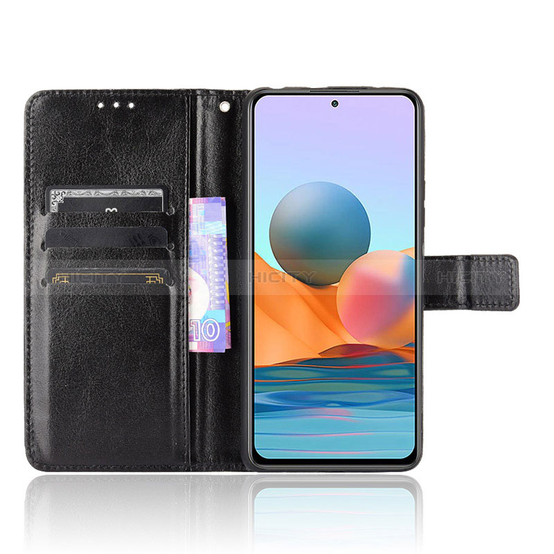 Coque Portefeuille Livre Cuir Etui Clapet BY5 pour Xiaomi Redmi Note 10 Pro 4G Plus