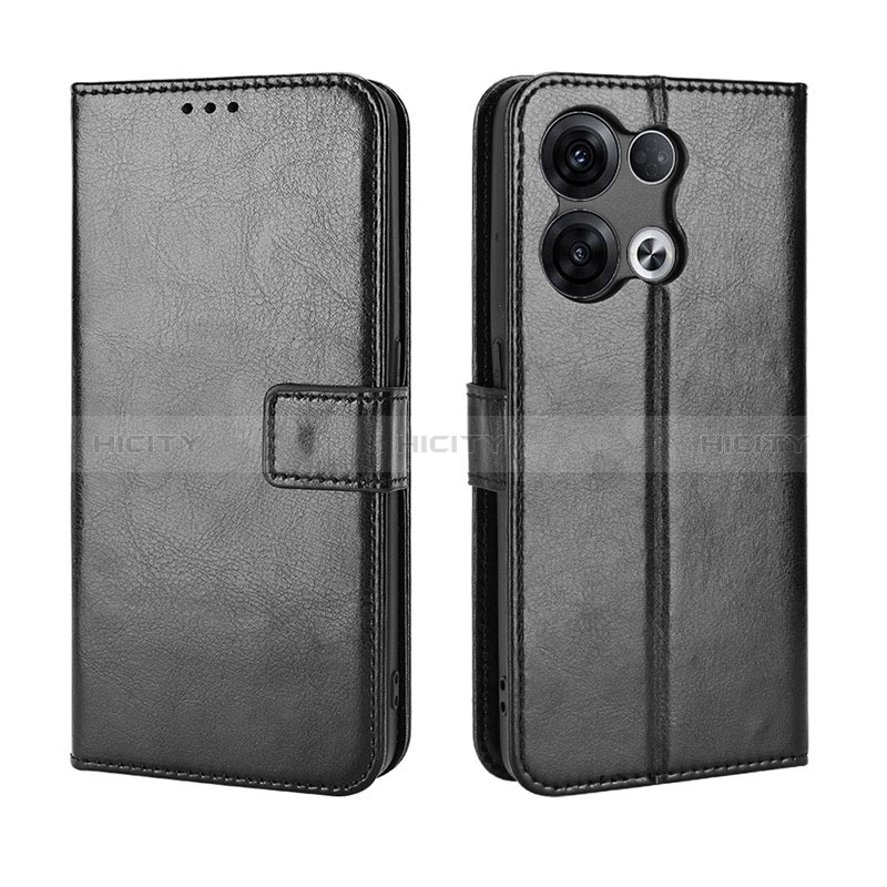 Coque Portefeuille Livre Cuir Etui Clapet BY5 pour Xiaomi Redmi Note 13 5G Noir Plus