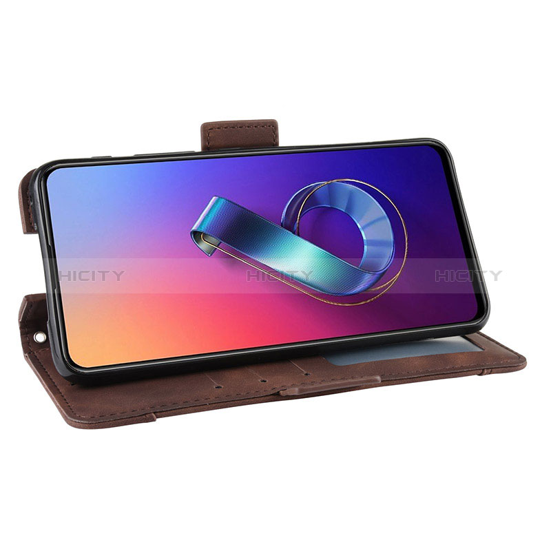 Coque Portefeuille Livre Cuir Etui Clapet BY6 pour Asus Zenfone 6 ZS630KL Plus