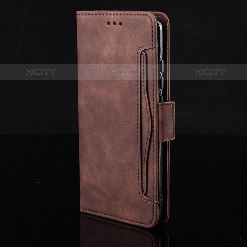 Coque Portefeuille Livre Cuir Etui Clapet BY6 pour Google Pixel 6a 5G Marron Plus