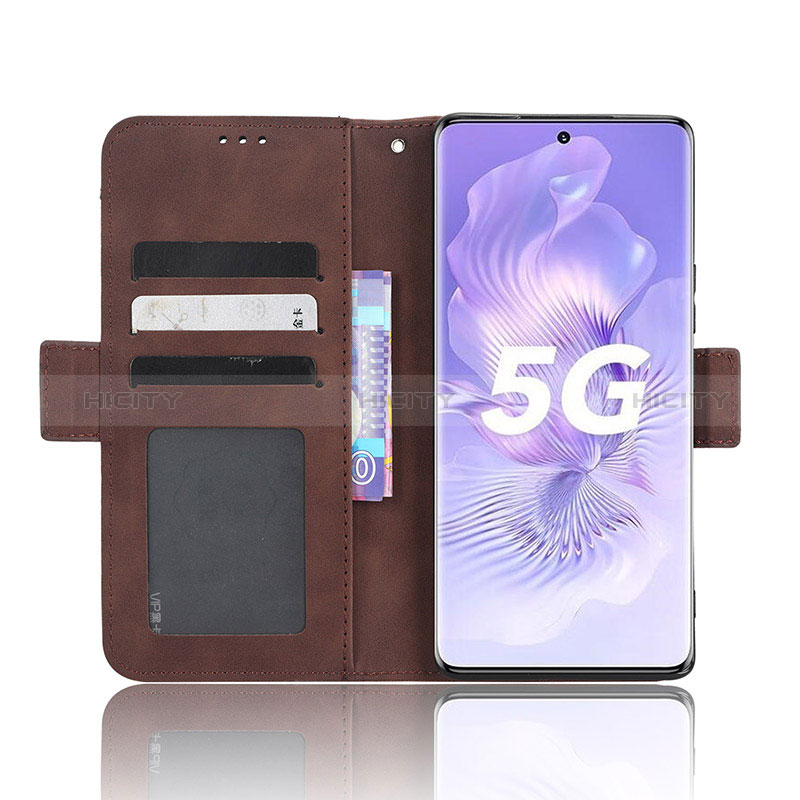 Coque Portefeuille Livre Cuir Etui Clapet BY6 pour Huawei Honor 80 5G Plus