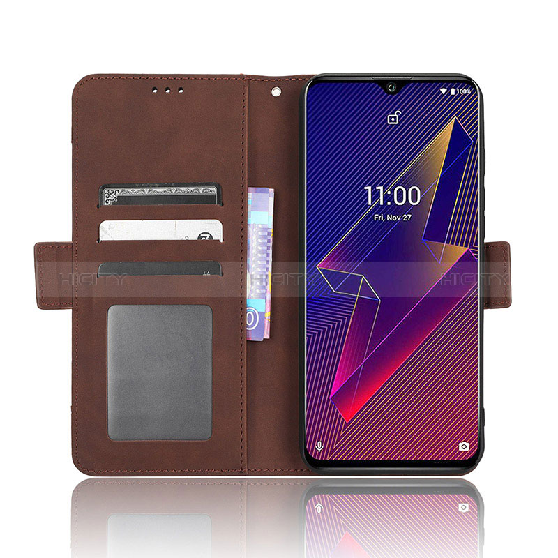 Coque Portefeuille Livre Cuir Etui Clapet BY6 pour Wiko Power U10 Plus