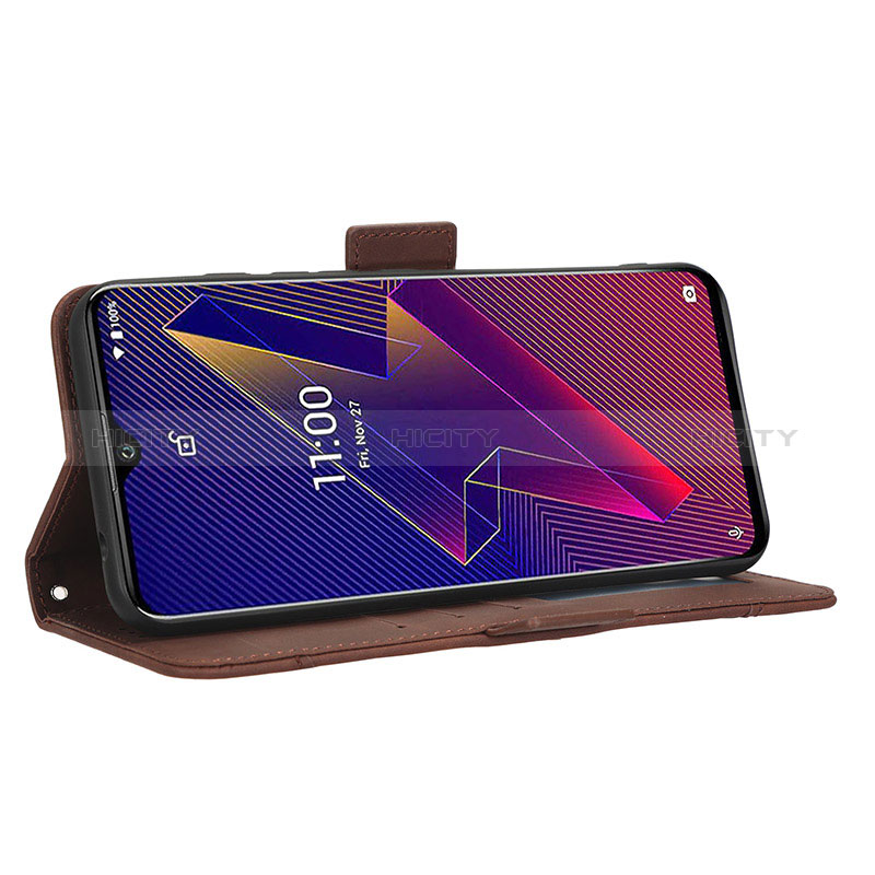 Coque Portefeuille Livre Cuir Etui Clapet BY6 pour Wiko Power U20 Plus