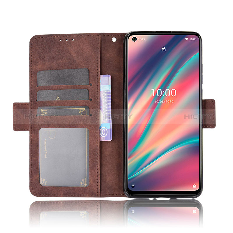 Coque Portefeuille Livre Cuir Etui Clapet BY6 pour Wiko View5 Plus Plus