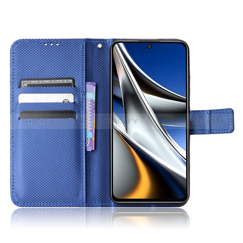 Coque Portefeuille Livre Cuir Etui Clapet BY6 pour Xiaomi Poco X4 Pro 5G Plus