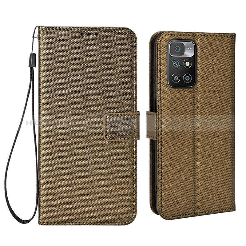 Coque Portefeuille Livre Cuir Etui Clapet BY6 pour Xiaomi Redmi 10 4G Plus