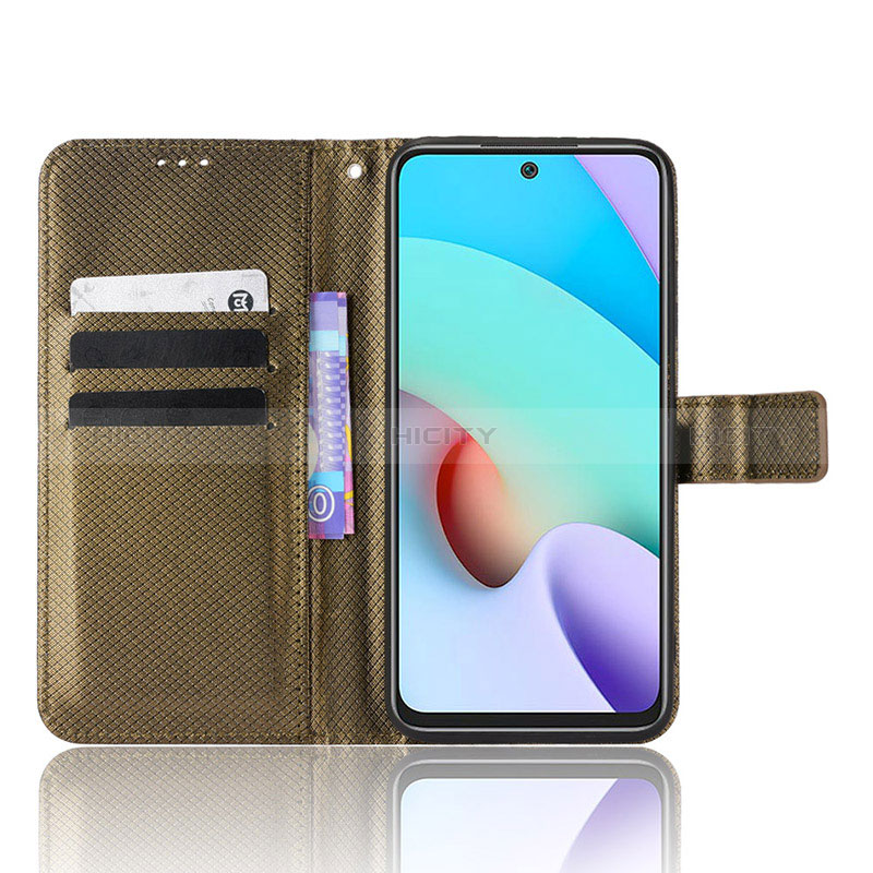 Coque Portefeuille Livre Cuir Etui Clapet BY6 pour Xiaomi Redmi 10 4G Plus