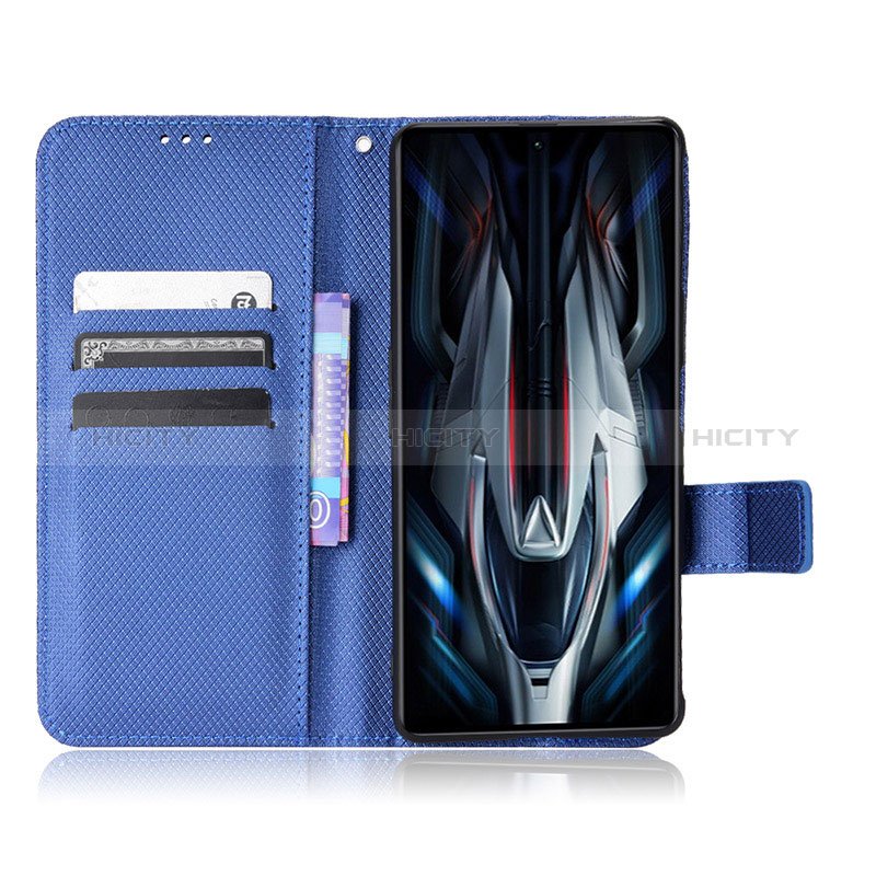 Coque Portefeuille Livre Cuir Etui Clapet BY6 pour Xiaomi Redmi K50 Gaming 5G Plus