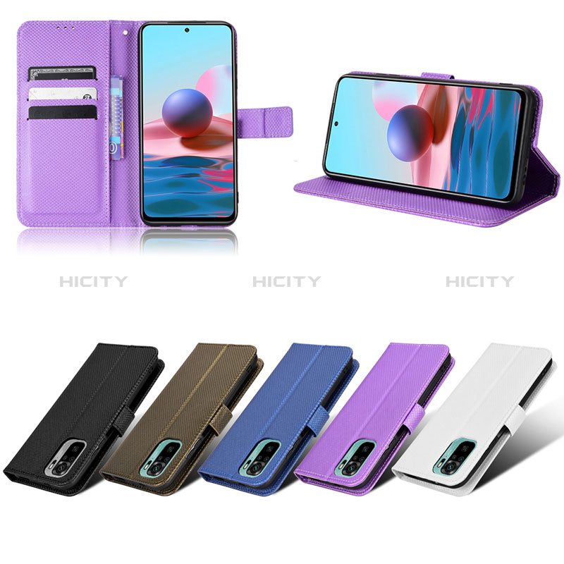 Coque Portefeuille Livre Cuir Etui Clapet BY6 pour Xiaomi Redmi Note 10 4G Plus