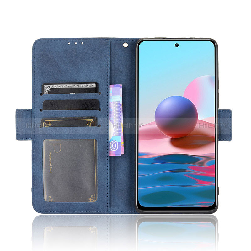 Coque Portefeuille Livre Cuir Etui Clapet BY6 pour Xiaomi Redmi Note 10 Pro 4G Plus