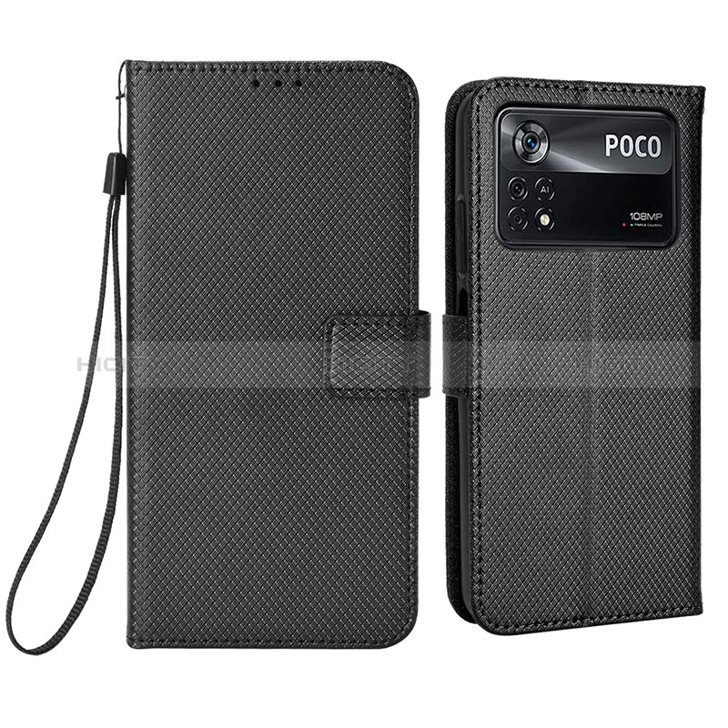 Coque Portefeuille Livre Cuir Etui Clapet BY6 pour Xiaomi Redmi Note 11E Pro 5G Noir Plus