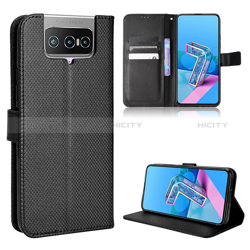 Coque Portefeuille Livre Cuir Etui Clapet BY7 pour Asus Zenfone 7 Pro ZS671KS Plus