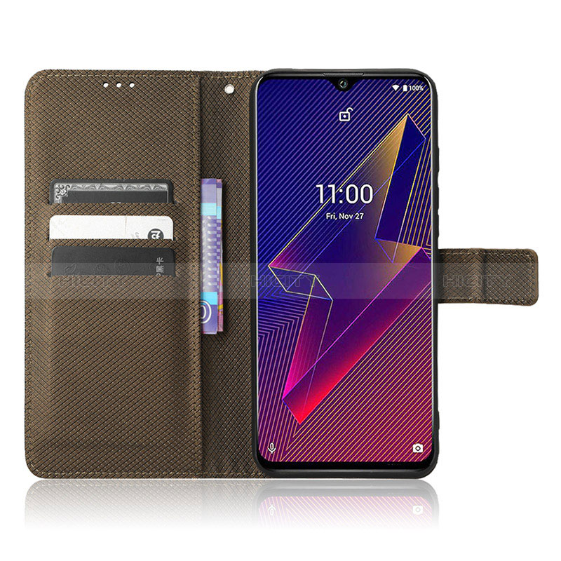 Coque Portefeuille Livre Cuir Etui Clapet BY7 pour Wiko Power U10 Plus