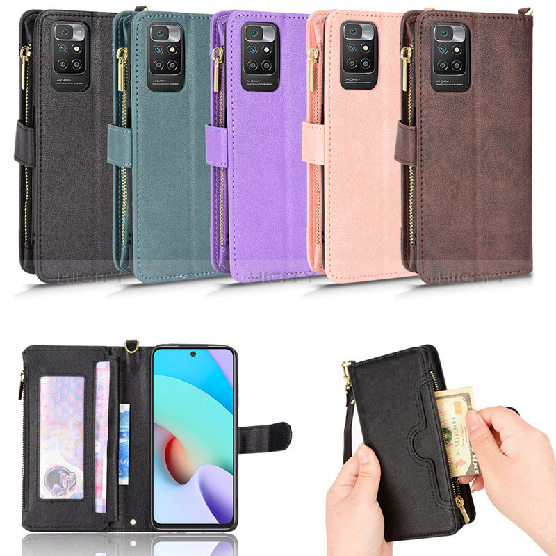 Coque Portefeuille Livre Cuir Etui Clapet BY7 pour Xiaomi Redmi 10 (2022) Plus