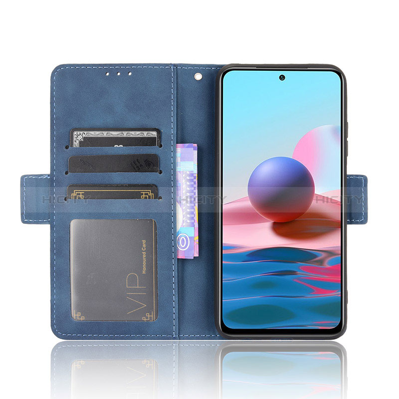 Coque Portefeuille Livre Cuir Etui Clapet BY7 pour Xiaomi Redmi Note 10S 4G Plus