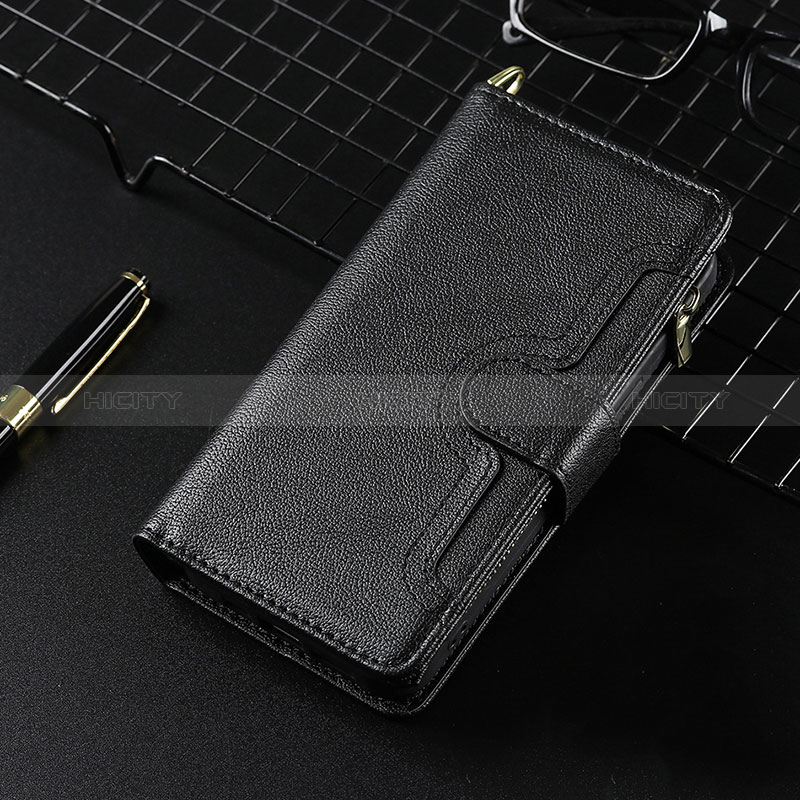 Coque Portefeuille Livre Cuir Etui Clapet BY7 pour Xiaomi Redmi Note 11 4G (2021) Noir Plus