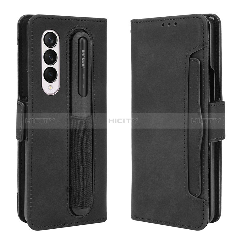 Coque Portefeuille Livre Cuir Etui Clapet BY9 pour Samsung Galaxy Z Fold3 5G Plus