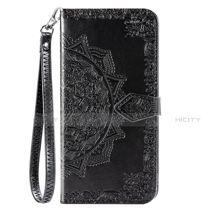 Coque Portefeuille Livre Cuir Etui Clapet C01 pour Xiaomi Redmi Note 9 Noir Plus