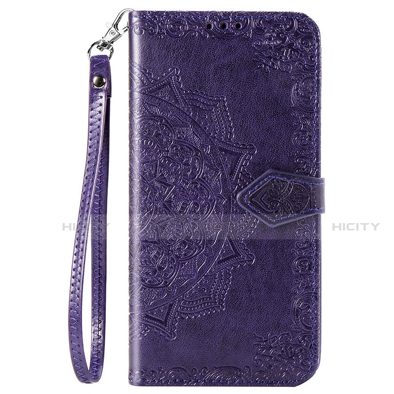 Coque Portefeuille Livre Cuir Etui Clapet C01 pour Xiaomi Redmi Note 9 Violet Plus