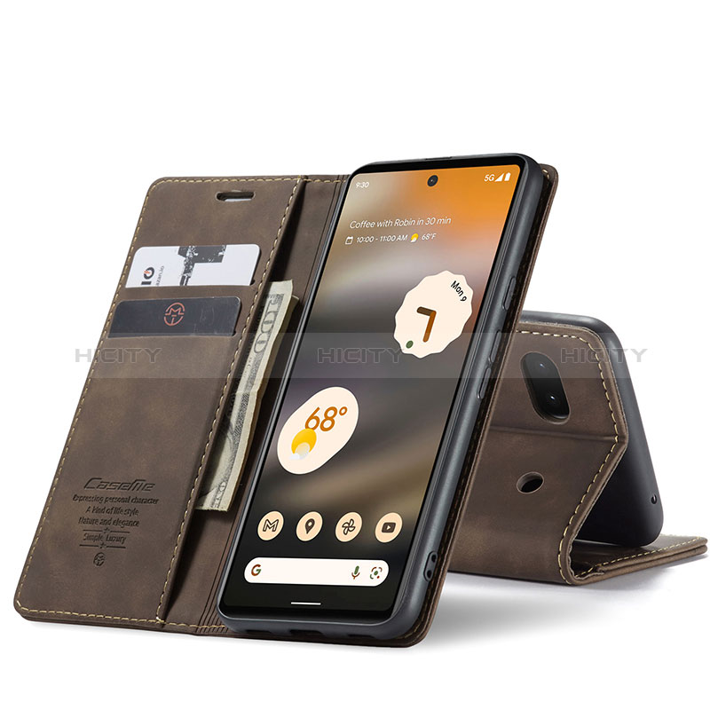 Coque Portefeuille Livre Cuir Etui Clapet C01S pour Google Pixel 6a 5G Plus