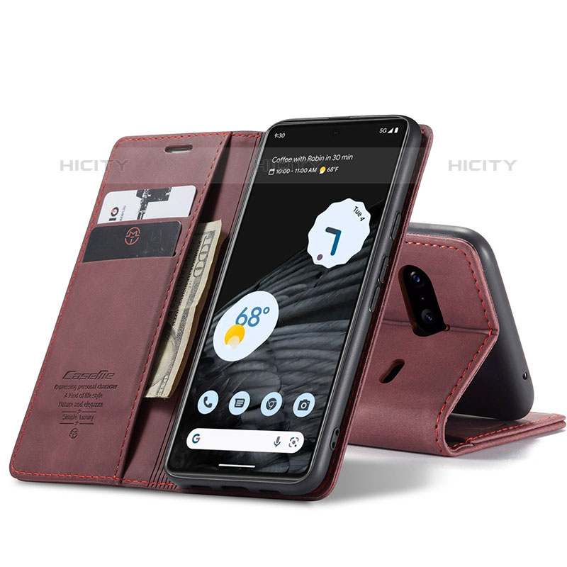 Coque Portefeuille Livre Cuir Etui Clapet C01S pour Google Pixel 7 5G Plus