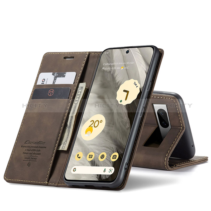 Coque Portefeuille Livre Cuir Etui Clapet C01S pour Google Pixel 8 5G Plus