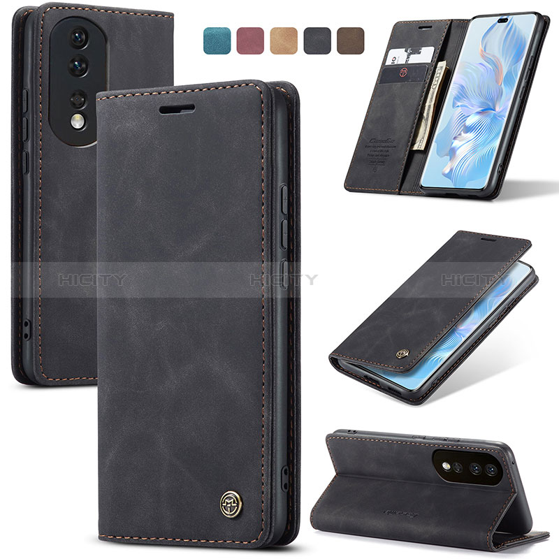 Coque Portefeuille Livre Cuir Etui Clapet C01S pour Huawei Honor 80 Pro 5G Plus